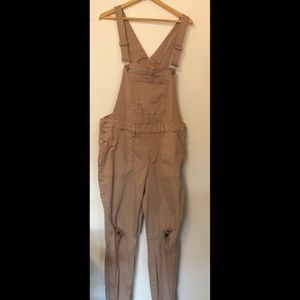Muave Charlotte Russe PLUS Refuge overalls.